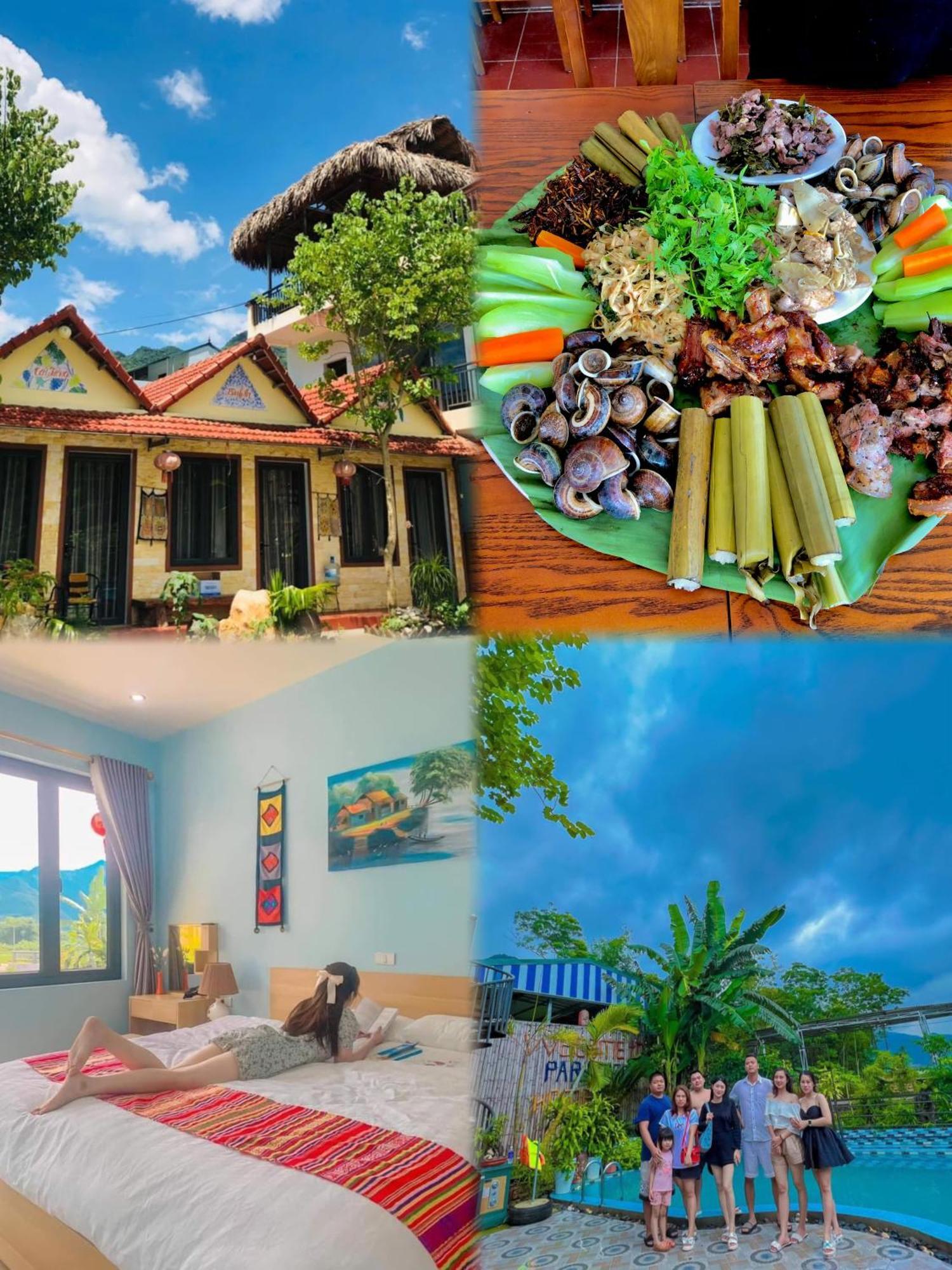 An Huy Homestay Mai Châu Esterno foto