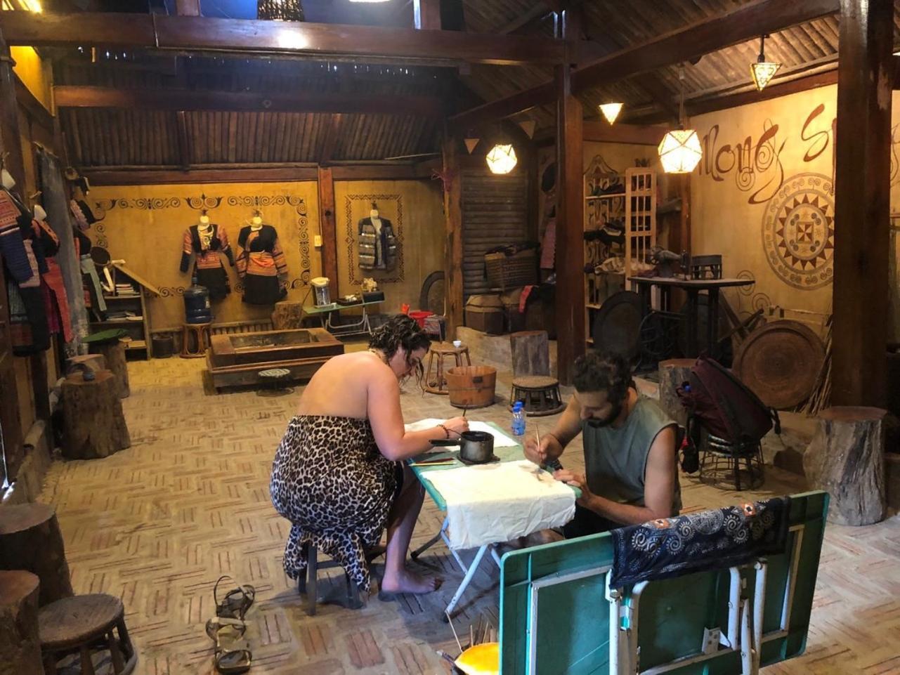 An Huy Homestay Mai Châu Esterno foto